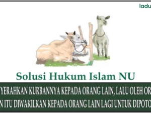 Penjelasan tentang Penyerahan Qurban dan Pernyataan Perwakilan