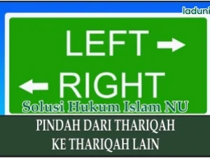 Hukum Pindah Thoriqoh
