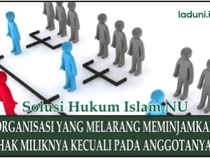 Peraturan Organisasi yang Melarang Meminjamkan Investaris kepada Selain Anggotanya