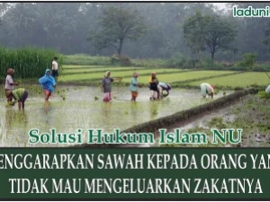 Menggarap Sawah Orang yang Tidak Mau Berzakat