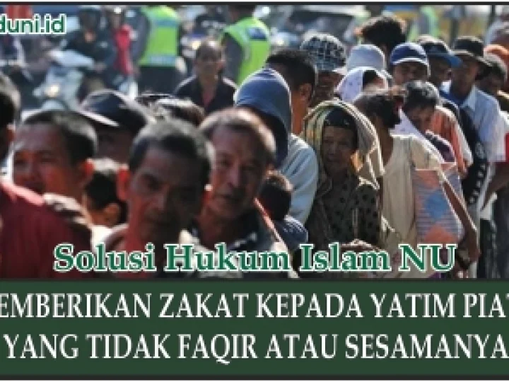 Zakat Tidak Diberikan Kepada Pihak yang Berhak Menerimanya