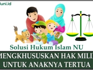 Pendapat tentang Hak Milik Anak Tertua