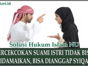 Pertengkaran Antara Suami dan Istri yang Tidak Bisa Didamaikan