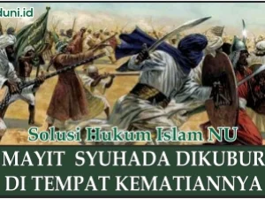 Mengubur Syuhada yang Gugur di Medan Pertempuran