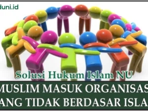 Menjadi Anggota Organisasi Non Islam