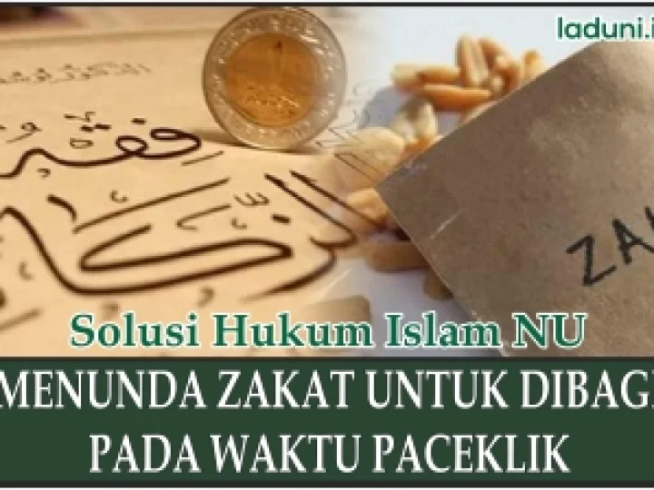 Panitia Zakat Menunggu Masa Peceklik untuk Membagikan Zakat