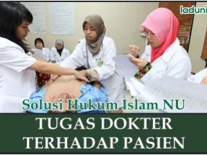 Tugas Dokter terhadap Pasien