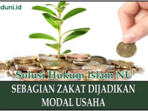 Sebagian Zakat Dijadikan untuk Modal Usaha