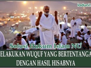 Melakukan Wuquf yang Bertentangan dengan Hasil Hisab