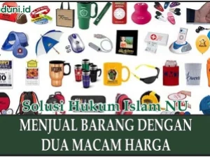Menjual Barang dengan Dua Macam Harga