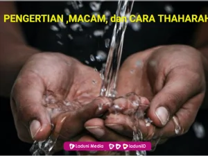 Pengertian, Macam, dan Cara Thaharah