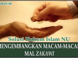 Mengembangkan Macam-macam Mal Zakawi