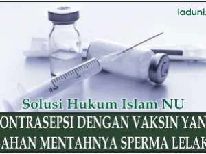 Kontrasepsi dengan Vaksin yang Bahan Mentahnya Sperma Lelaki