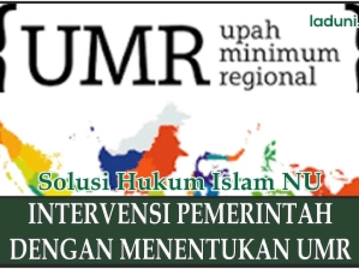 Intervensi Pemerintah dengan Menentukan UMR