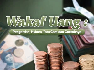 Wakaf dengan Uang Kontan atau Cash