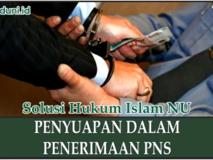 Hukum Penyuapan dalam Penerimaan PNS