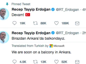 Erdogan: Kita Lanjutkan!