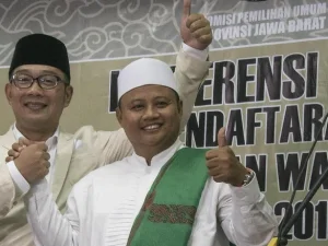 Cawagub Jabar UU : Berdoa Sebelum Pencoblosan