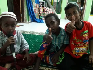 Selamat Idul Fitri dari Kokoda, Sorong, Papua Barat