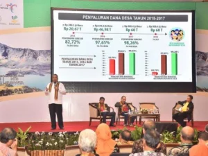 Dialog dengan Ribuan Mahasiswa di NTB, Tiga Menteri Ini Bagi-bagi Laptop dan Tabungan