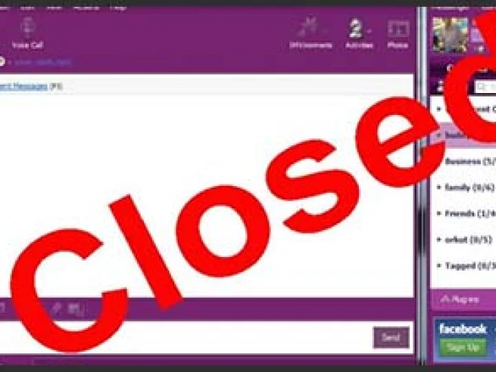 Yahoo Messenger: Kami Tutup per Hari Ini