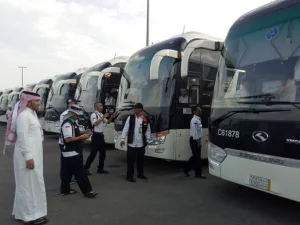 Hoax, Kemenag Pastikan Bus Jemaah Indonesia Tak Terbakar