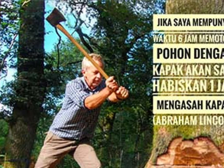 Kisah seorang Penebang Kayu