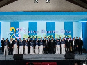 Paduan Suara Universitas Mercu Buana Juara 1 di Jepang