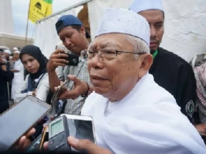 KH. Ma'ruf Amin: Obat Vaksin meski Belum Halal, Tetap Dapat Digunakan