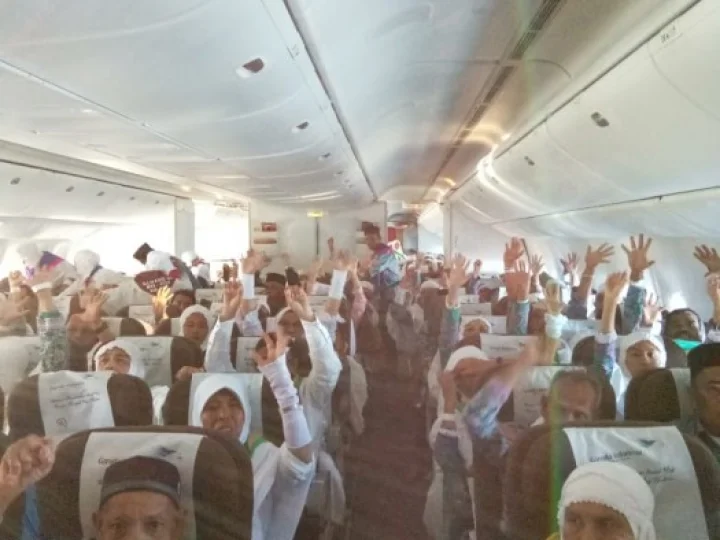 JCH Aceh Kloter Pertama Tiba di Tanah Suci