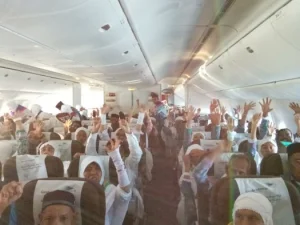JCH Aceh Kloter Pertama Tiba di Tanah Suci