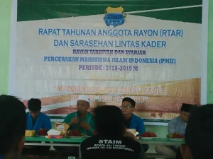 Rayon PMII Se-Komisariat STAI Mempawah Adakan RTAR