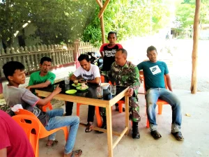 Babinsa Ajak Warga Tingkatkan Keamanan Dan Ketertiban