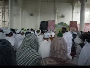 Lautan Jamaah Jubah Putih Tarekat Naqsyabandiah Aceh Ikut Tawajuh Akbar