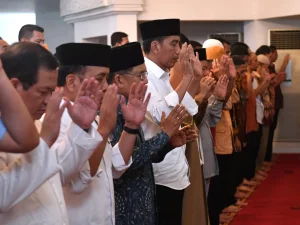 Presiden Salat Gaib Doakan Korban Gempa NTB