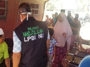 Alhamdulillah, Korban Gempa di Lombok Telah Menerima Bantuan dari NU