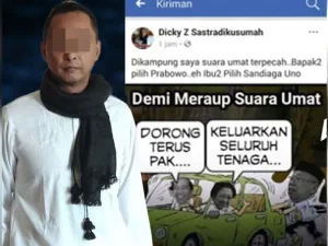 Unggah Karikatur Ma'ruf Amin Dorong Mobil Jokowi, Warganet Dipolisikan