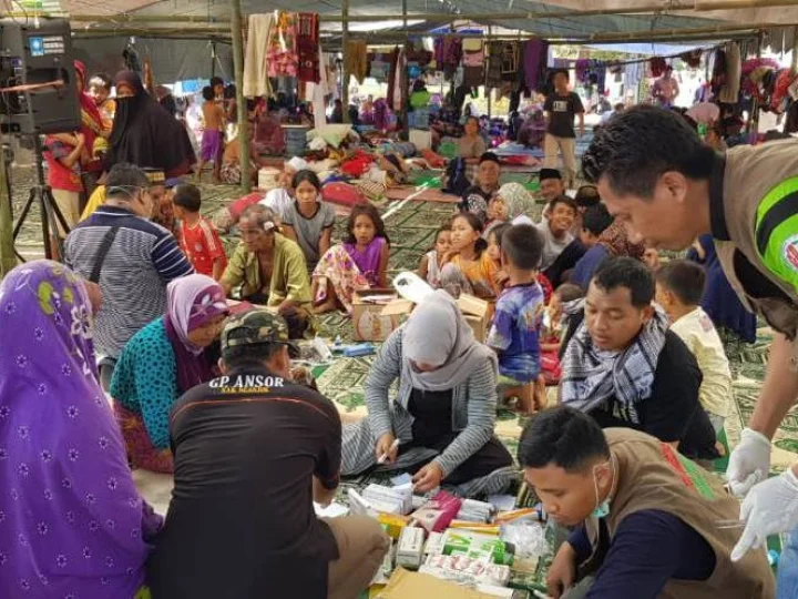 Tujuh Pos NU Peduli Didirikan untuk Bantu Korban Gempa Lombok