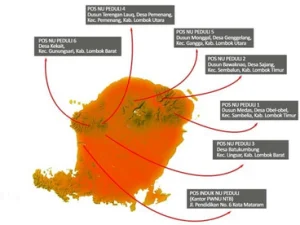 Update NU Peduli Lombok tanggal 16 Agustus 2018