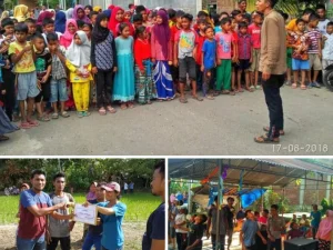 Indahnya Merajut Kebersamaan Warga Gampong Blang Dalam Pidie Jaya, di Balik Aneka Lomba HUT RI Ke-73