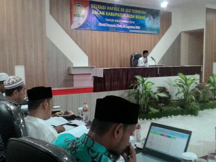 31 Pelajar Aceh Besar Ikut Seleksi Hafidz Termuda