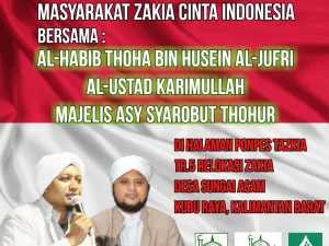 Zakia Bersholawat Bersama Majelis Asy Syarobut Tohur