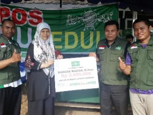 NU Peduli Akan tetap Konsisten Salurkan Bantuan Untuk Pengungsi
