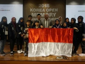 Hebat, Kompetisi Daya Ingat Dunia Pelajar Indonesia Juara 2