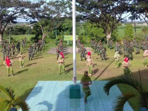 Dukung Rekor Muri senam Gemu Famire, Kodim 0110/Abdya Gelar Latihan Terpusat 