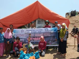 GenBI Lhokseumawe-Aceh Menyalurkan Bantuan untuk Korban Gempa Lombok