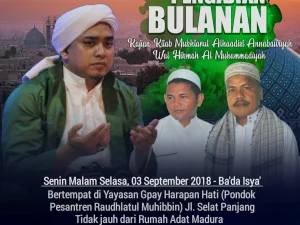 Rutinan Pengajian  Bulan September Bersama Habib Fahmi Al Muthahar