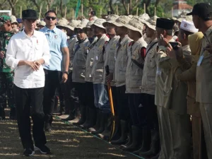 Hari Kedua Kunker di NTB, Presiden Jokowi Hadiri Apel Siaga