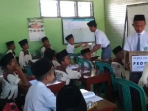 Bantu Korban Gempa Lombok, Santri Sumenep Galang Dana