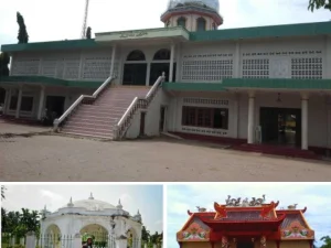 Vihara dan Masjid Baitul Manan Serta Rumoh Busoe Negeri Idi #2
